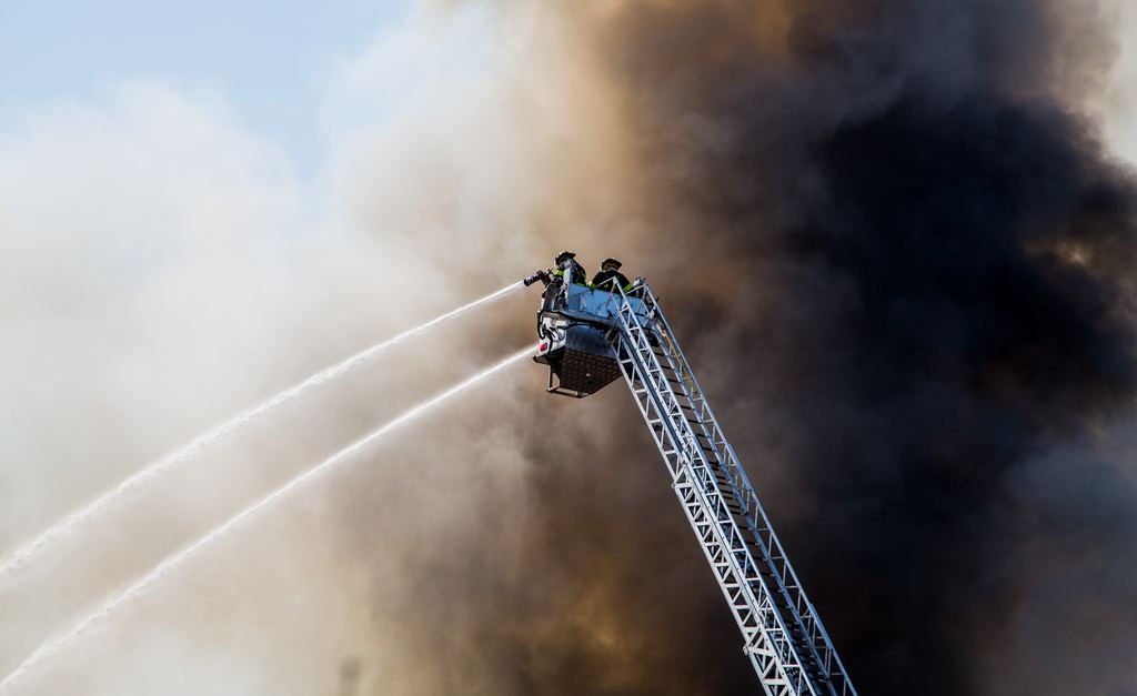 Firefighters tackle a blaze; an occurrence becoming more common as the climate changes. The world has been shocked by recent natural disasters. From floods to wildfires, people have been hit hard. What can we do to help body 1