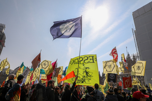 extinction rebellion at parliament square