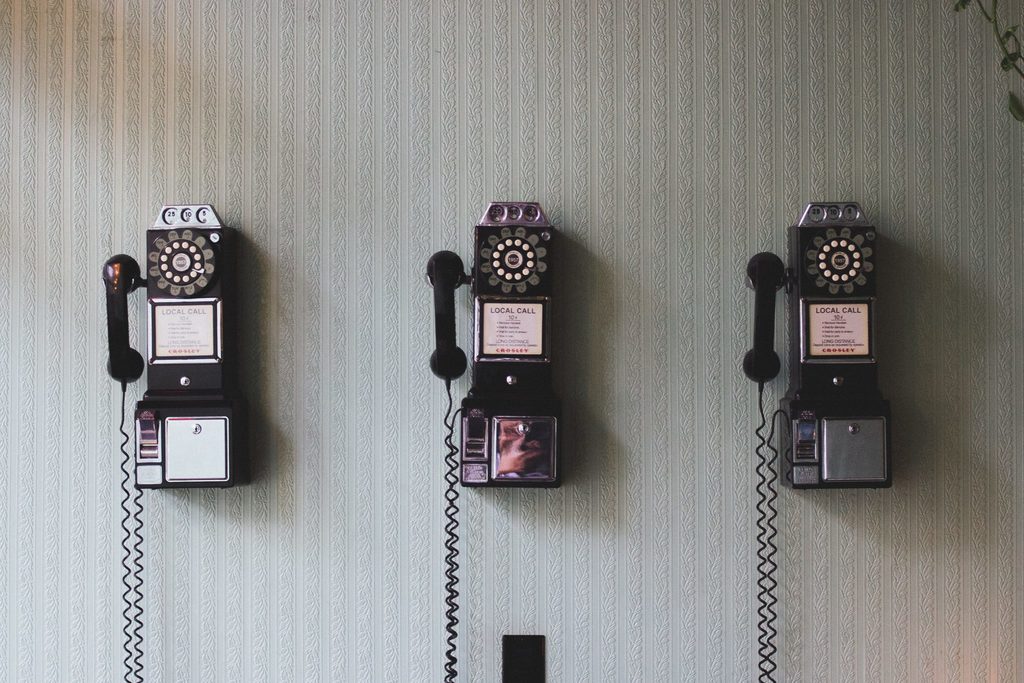 sustainability friends and family body image 1 - telephones on the wall