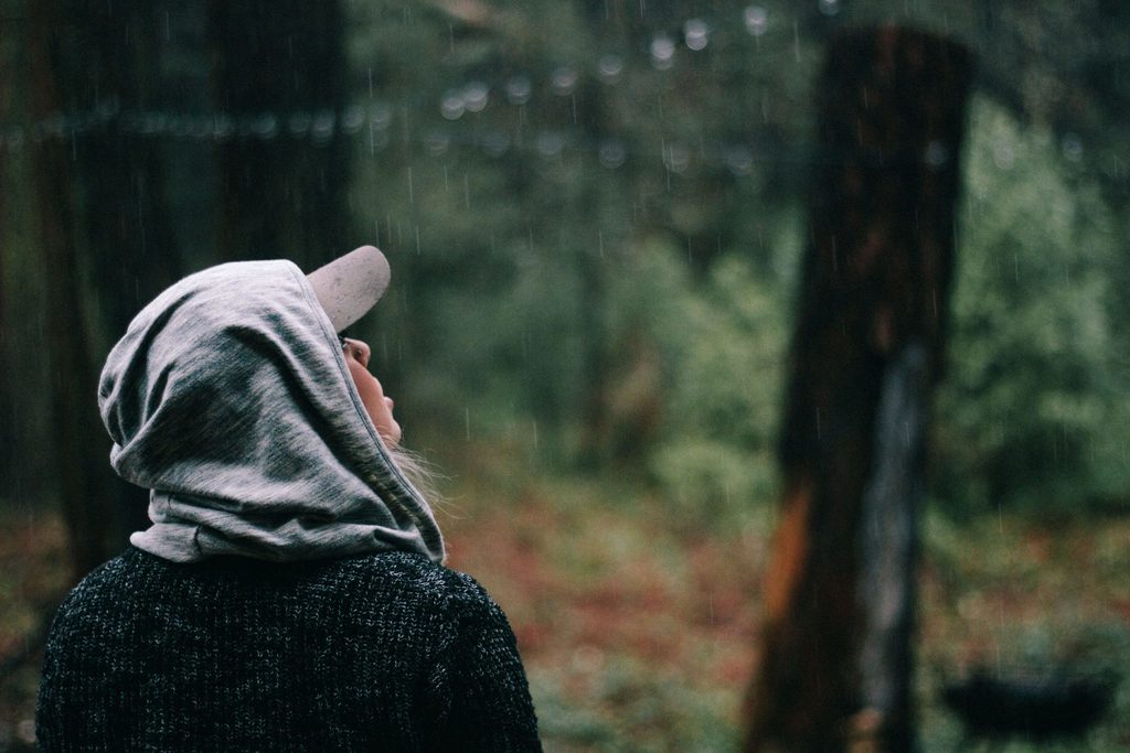 outdoor trips body image 3 - forest walk in the rain