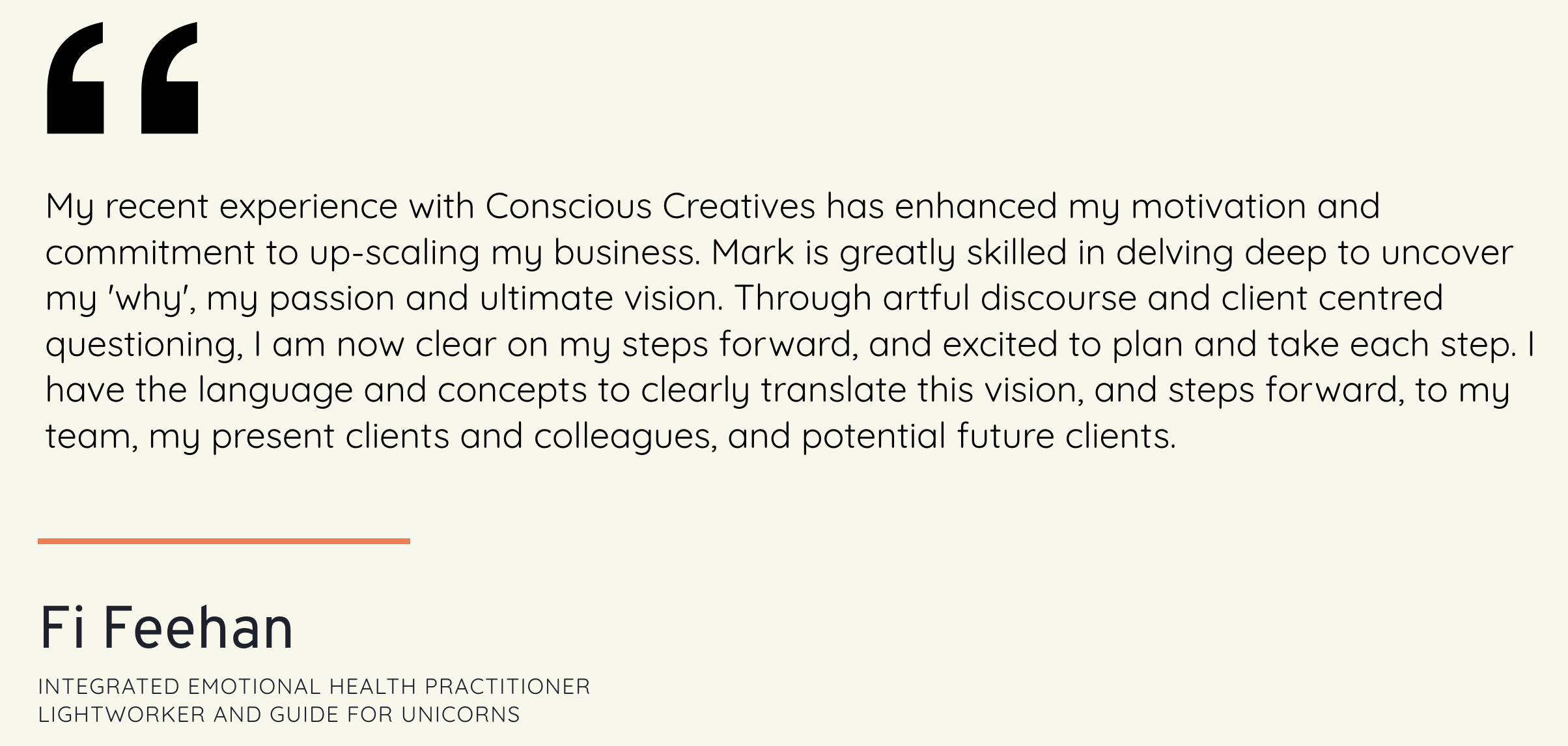 Screenshot 2020-01-02 at 16.49.39 testimonial from Fi Feehan on her one day business workshop