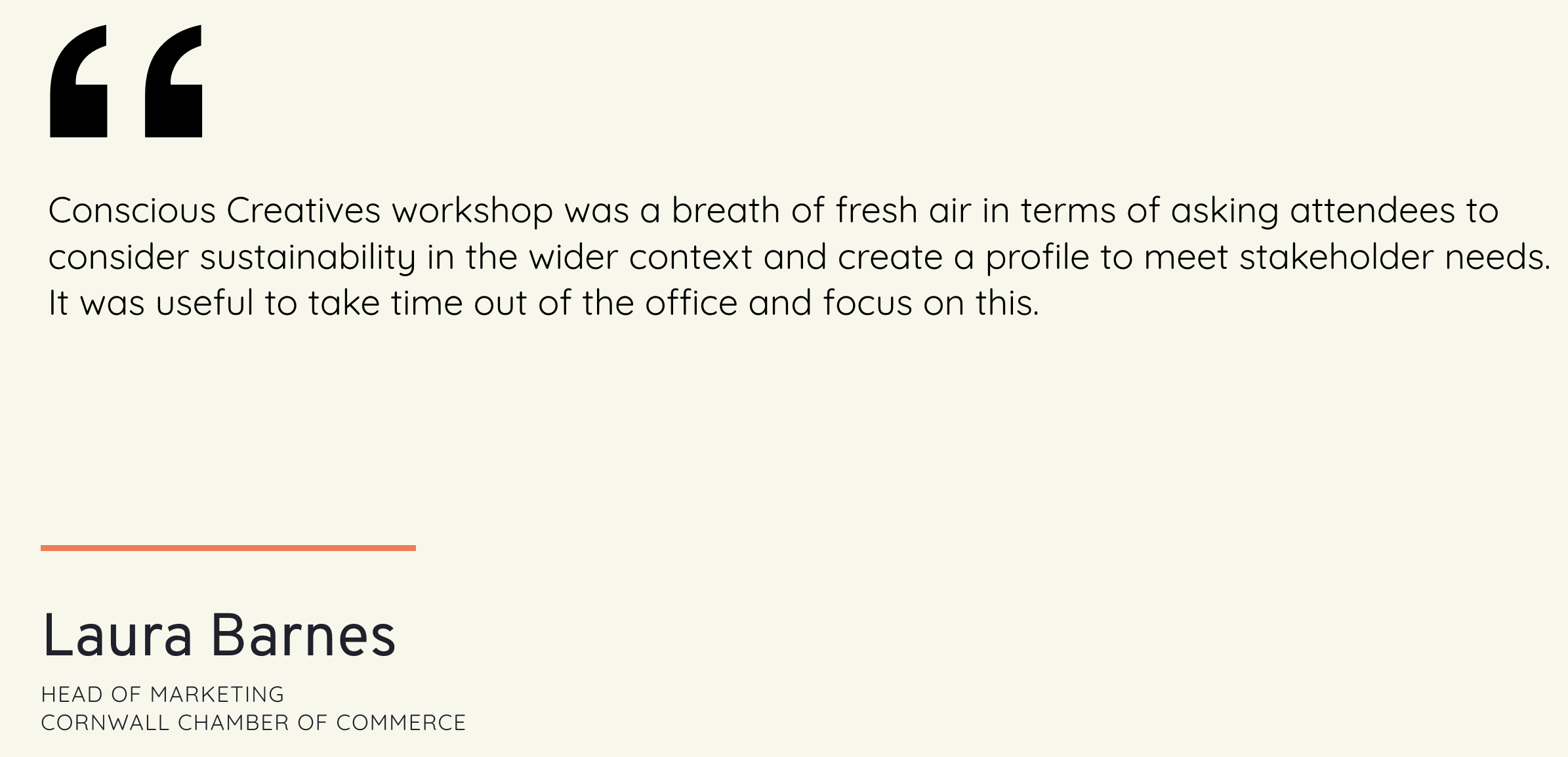 Screenshot 2020-01-02 at 16.49.50 Testimonial from Cornwall Chamber of Commerce on a half day workshop