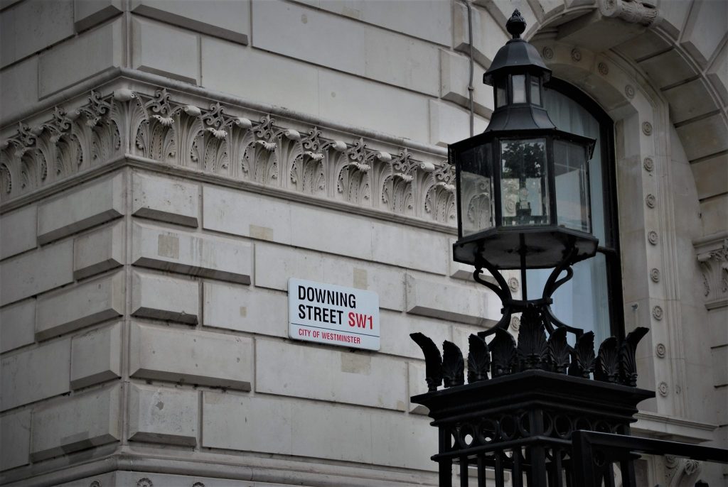 image of downing street to show how Conscious Creatives and the UKSSD will work together to align the national government with the United Nations Sustainable Development goals