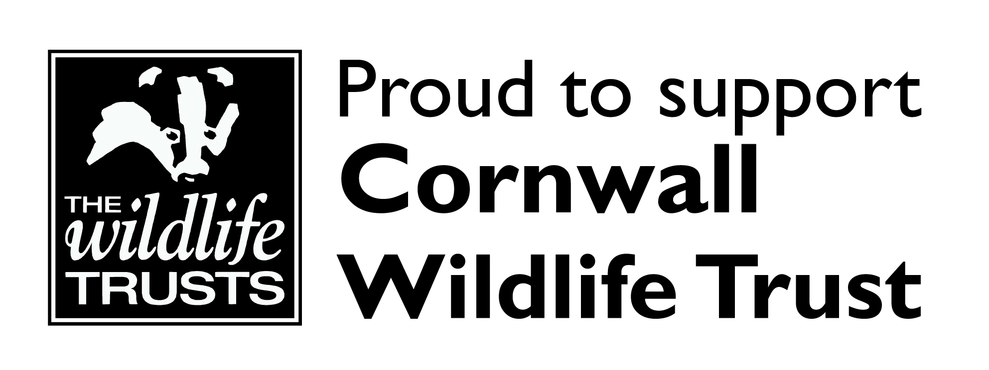 Business supporter logo left