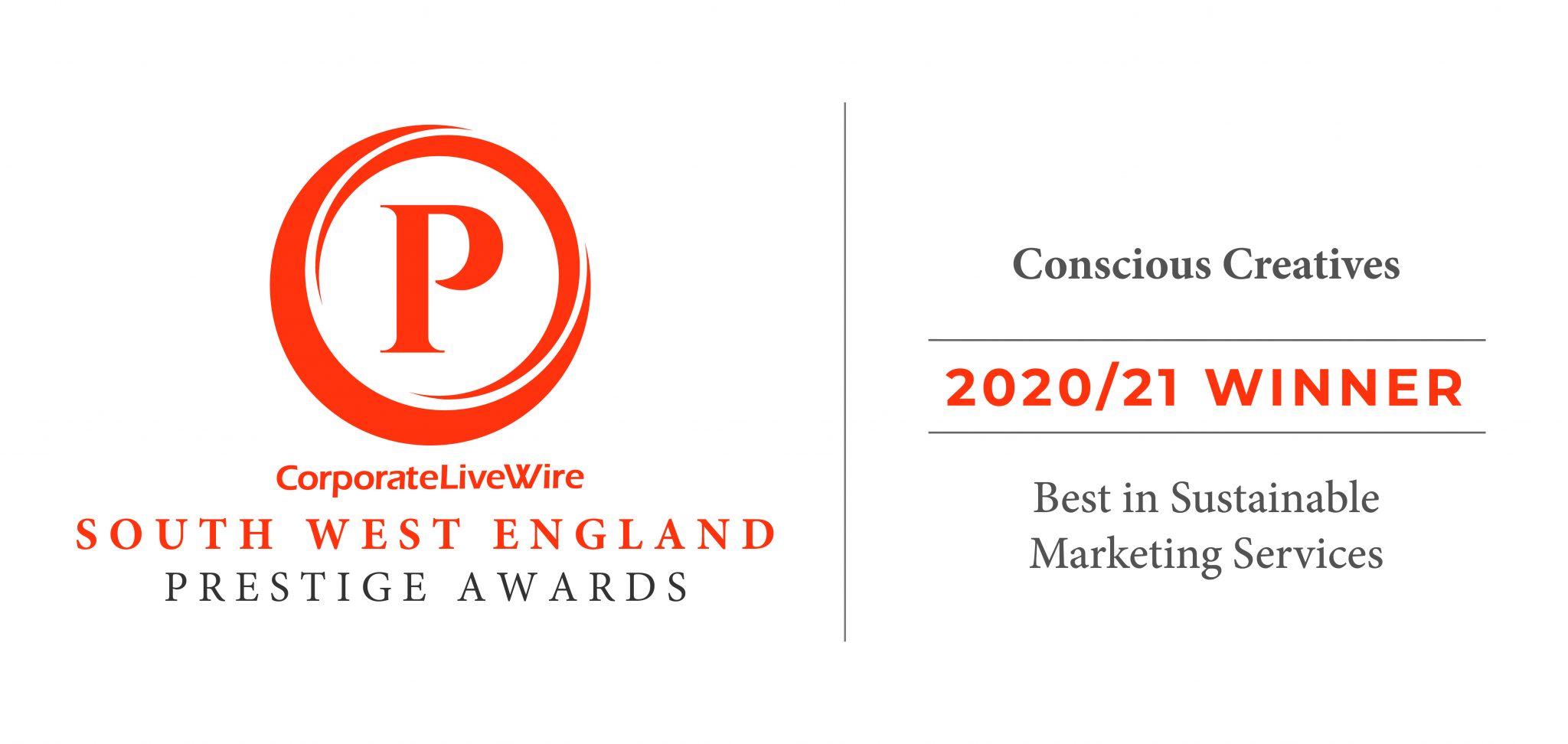 2021 Award for Impact Communications from South West England Prestige Awards